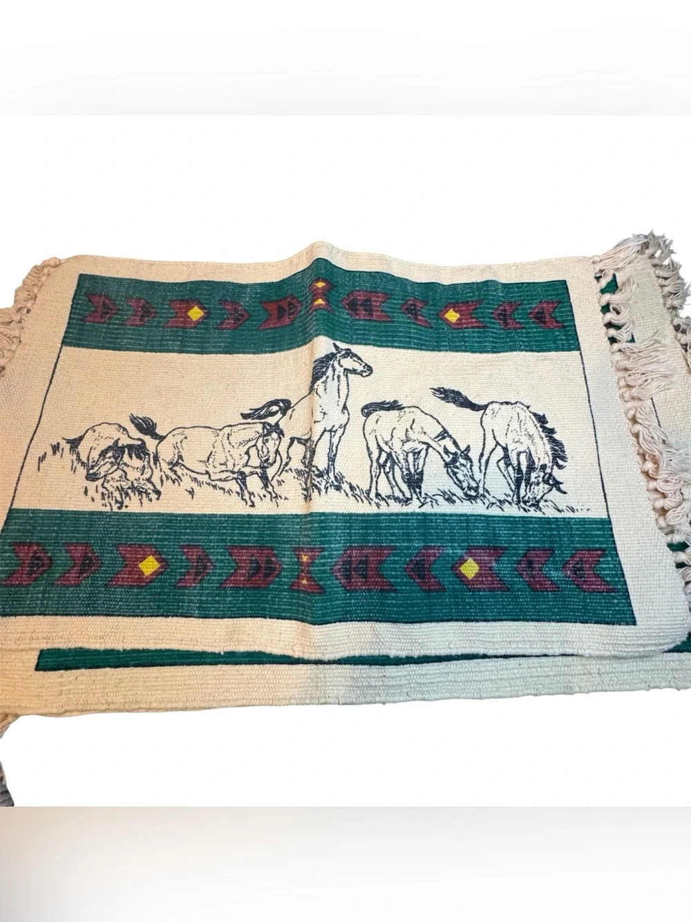 Southwestern Horse Print Placemats set of 4